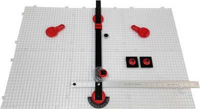 Ultra Beetle Bits Everything Glass Cutting System Complete W/ 6-Pack Waffle