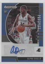 2020 Panini Prizm Draft Picks Prospect Blue /149 Alpha Diallo #PA-AD Auto 04tz