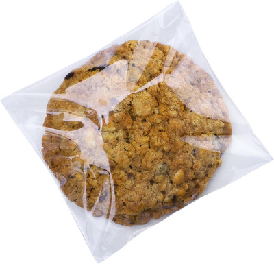 5X5 Inch 200Pcs Clear Cookie Bags Cellophane Self Adhesive Small Candy Treat Gif