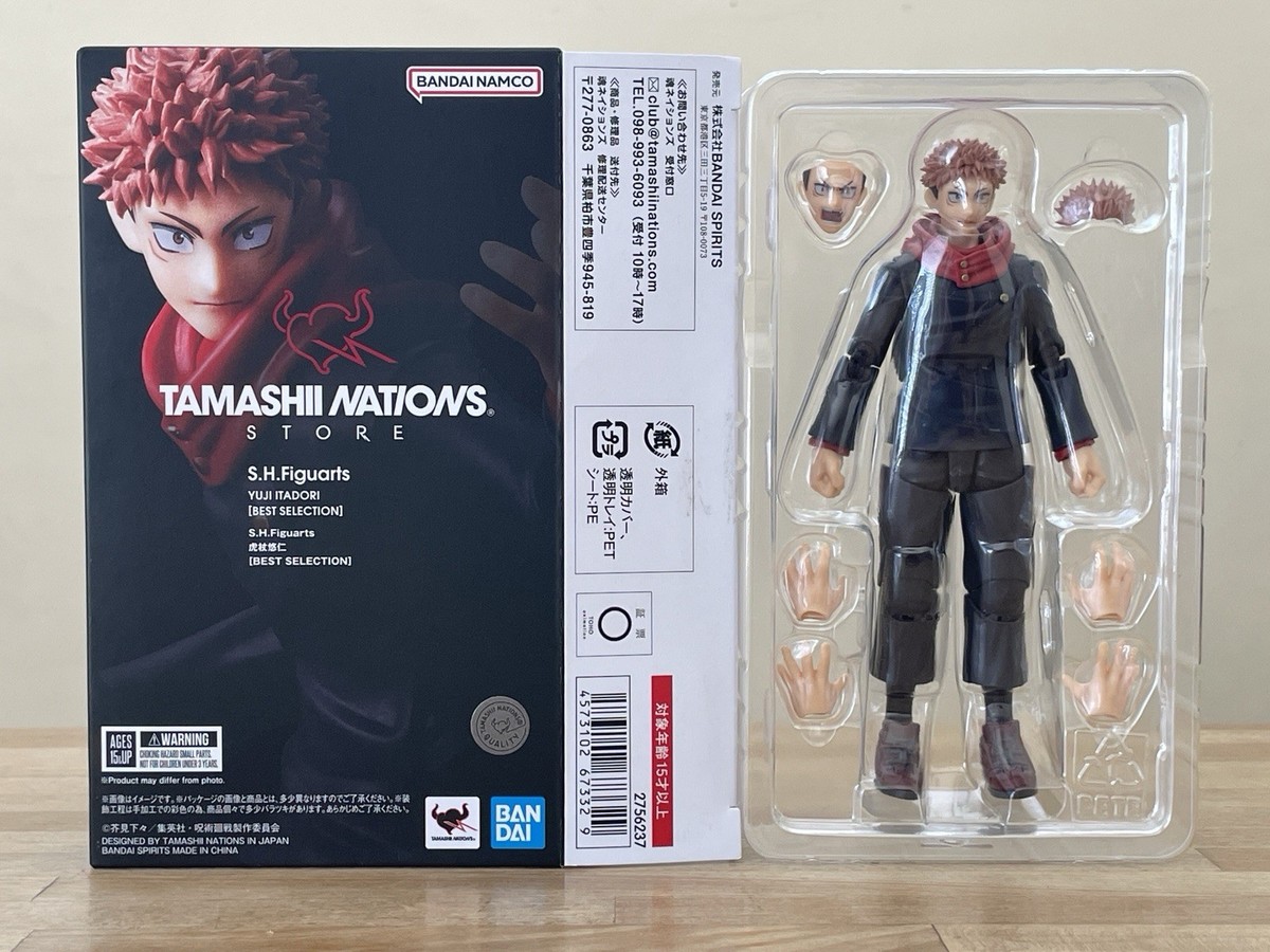 SH Figuarts Jujutsu Kaisen Yuji Itadori Best Selection