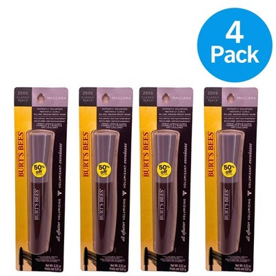 Burt's Bees All Aflutter Volumizing Mascara - 2505 Classic Black, 100% Natural