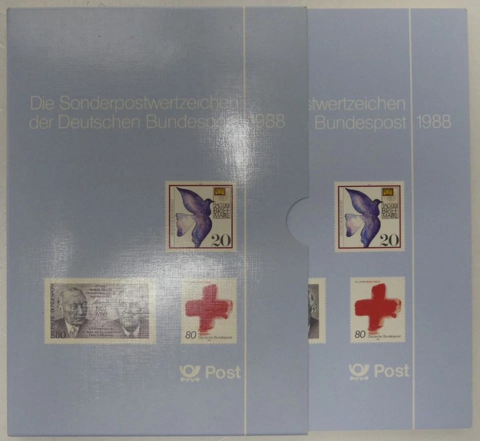 BRD Bund Jahrbuch der Deutschen Post 1988 postfrisch #JS249 - Bild 1 von 1