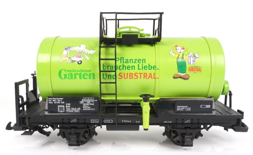 LGB G 44408 Kesselwagen "Mein schöner Garten" - aus Innenanlage - ZYAW/9354 | Condition: Gebraucht