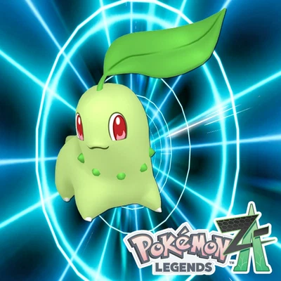 POKÉMON ☆ Pokemon Legends ZA Lumios Starters - CHIKORITA ☆ INSTANT DELIVERY!