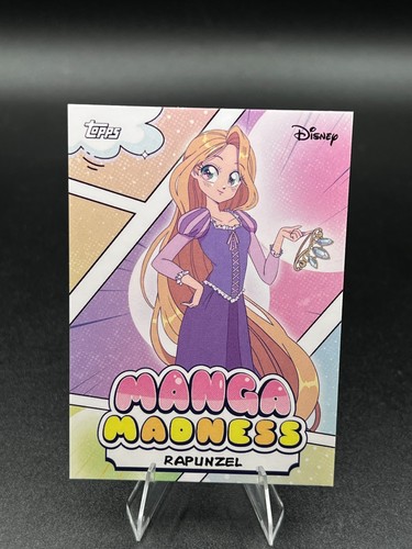 Rapunzel [Black] #MM-13 2026 Topps Disney Neon Manga Madness card