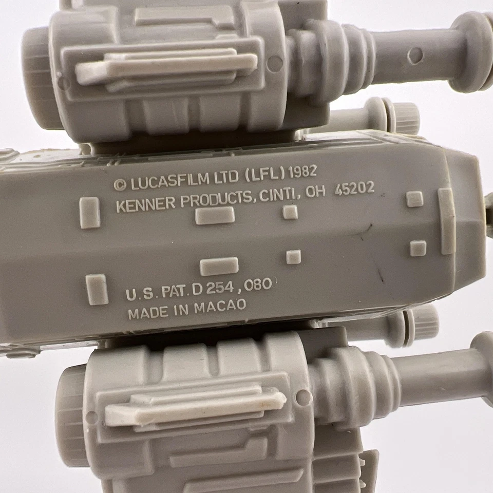 Vintage Star Wars 1982 Micro Collection X Wing Fighter Vehicle Missing Canopy - Image 2 of 4