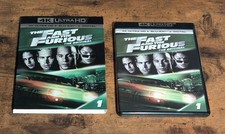 The Fast and the Furious 2001 4K UHD Blu-ray w/ Rare OOP Slipcover