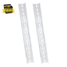 Silver Aluminum Rails, 2 Pack, 300Mm Long X 35Mm Wide X 7.5Mm High, Ideal for In