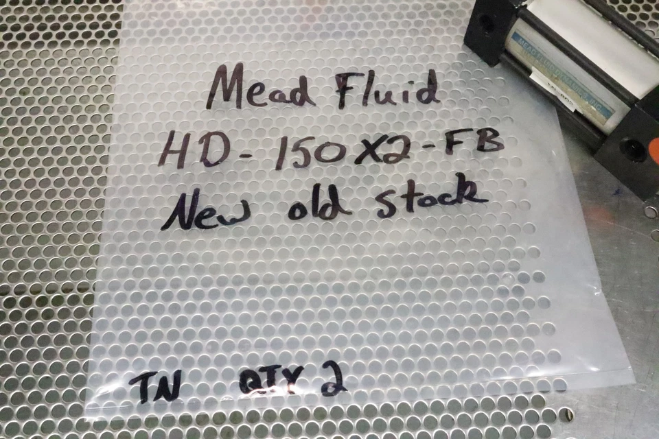 Mead Fluid HD-150X2-FB Pneumatic Cylinder New Old Stock See All Pictures Foto 2 de 4