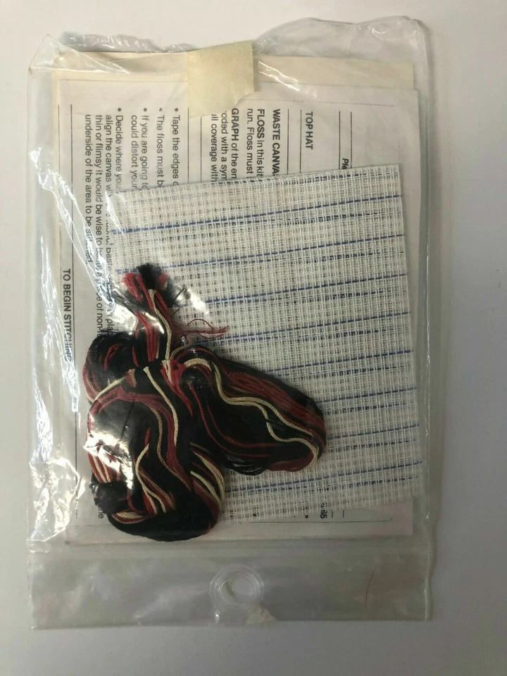 Kit de punto de cruz portátil sombrero de copa Golden Bee Stitchery 60265 de colección abierto Foto 3 de 3