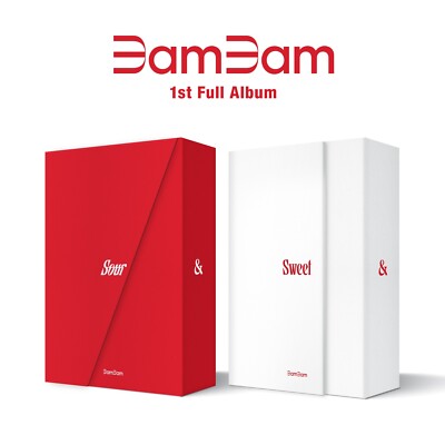 BAMBAM GOT7 1st Full Album [Sour & Sweet] 2Ver SET CD+Book+P.Card+Poster+Sticker