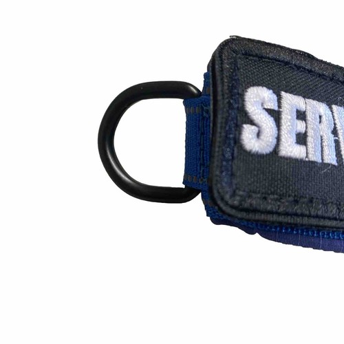 No Pull Dog Harness Two Patches,Quick Fit Escape Proof Blue Small - Picture 5 of 8