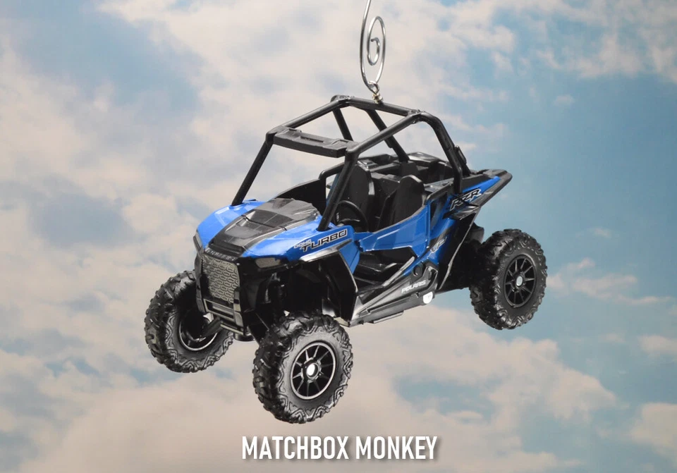 Polaris RZR XP Turbo 1000 ATV Side x Side Christmas Ornament 1/32 Gator Rhino by - Image 2 of 4