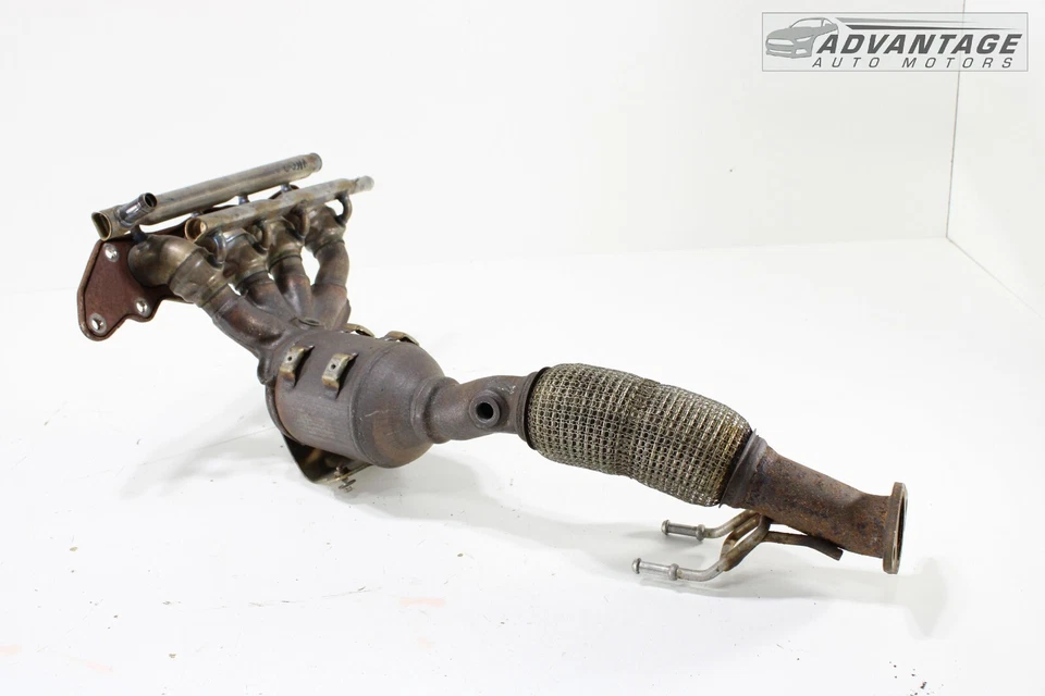 2017-2020 LINCOLN MKZ 2.0L FRONT DOWNPIPE CONVERTER W/ EXHAUST MANIFOLD OEM - Image 4 of 4