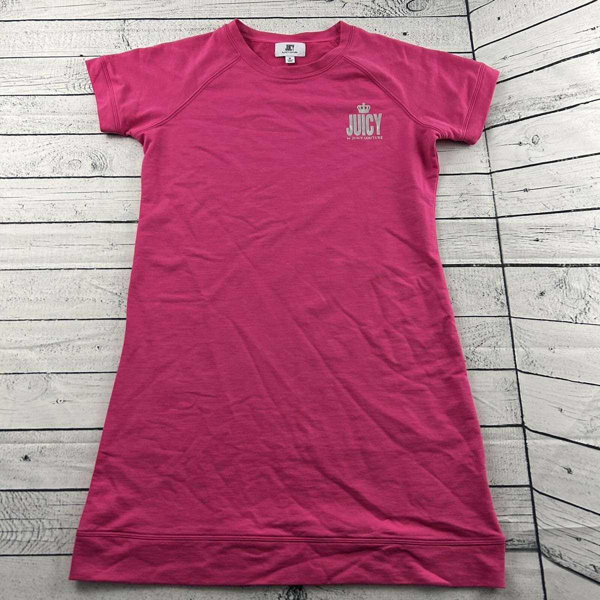juicy couture t shirt dress Juicy Couture T Shirt Dress Women's Medium Pink