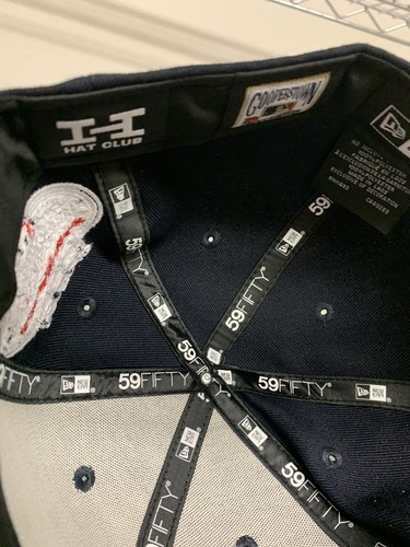 New Era Icons All Star Logos NY Yankees Hat - 7 1/2 Hat Club Exclusive - Picture 7 of 7