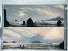 The Equator (Diptych) - JC Richard - Signed & Numbered Screen Print 