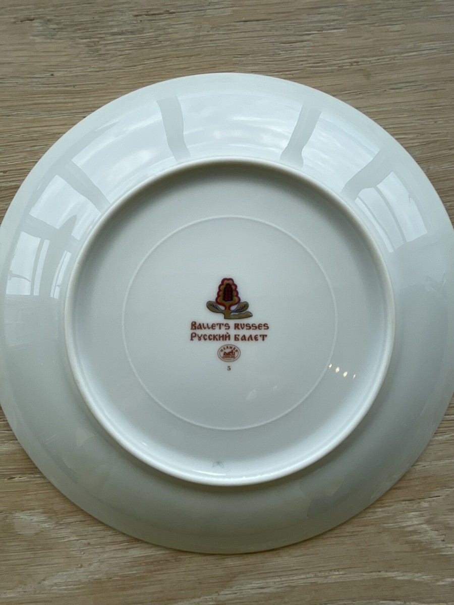 Hermes Ballet's Russes Cocktail, Side, Cheese Plates Collectors
