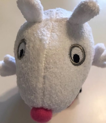 peppa pig suzy sheep plush stuffed animal toy sounds noise 8"