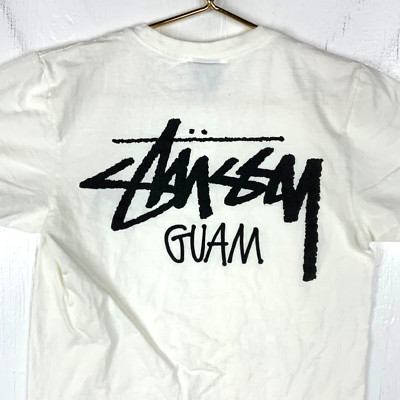 old stussy double logo tee ロゴ Tシャツ　y2k STUSSY - 00s Y2K old stussy オールドステューシー