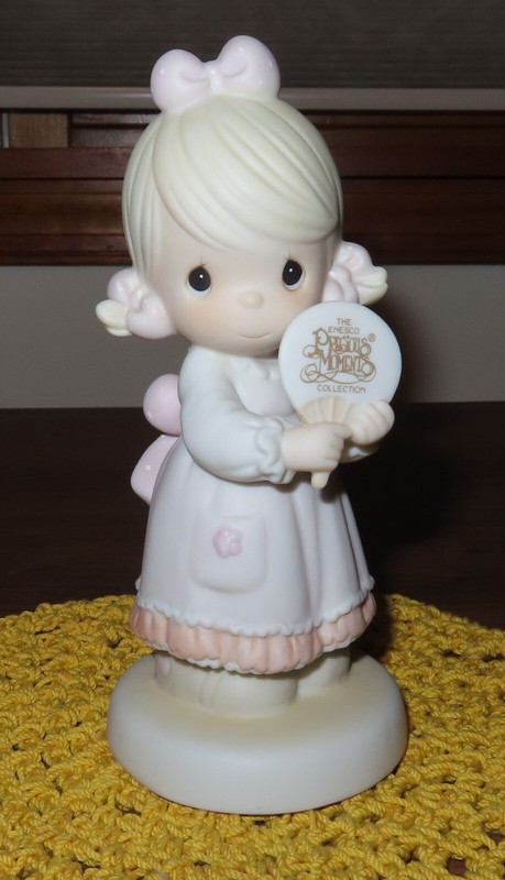 Precious Moments I'M A PRECIOUS MOMENTS FAN Special 1990 LE MIB 523526