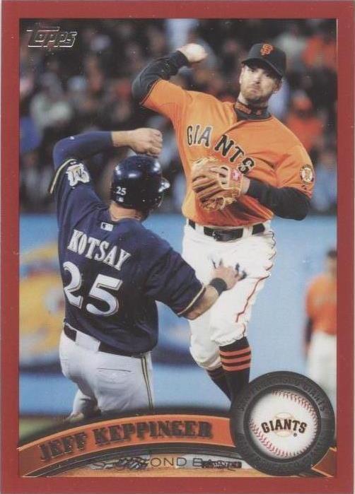 2011 Topps Update Series - Jeff Keppinger #US131 Red for sale online | eBay