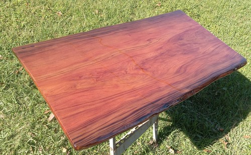 Magnifique! 24"X49" Finished REAL Sinker Cypress Wood Slab Coffee Table Top Only - Picture 6 of 21