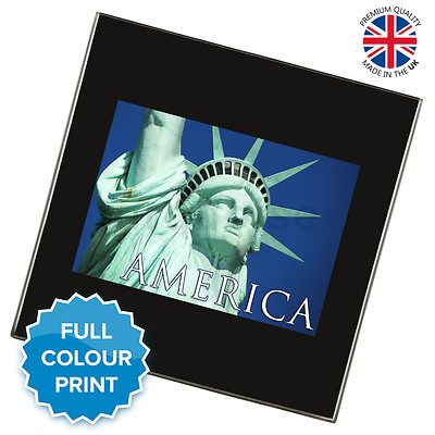 New York Amerika Souvenir Glas Getränk Untersetzer Matte | Geschenk