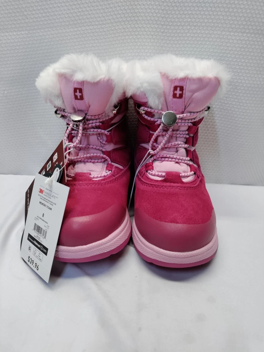 Toddler girl clearance boots at walmart