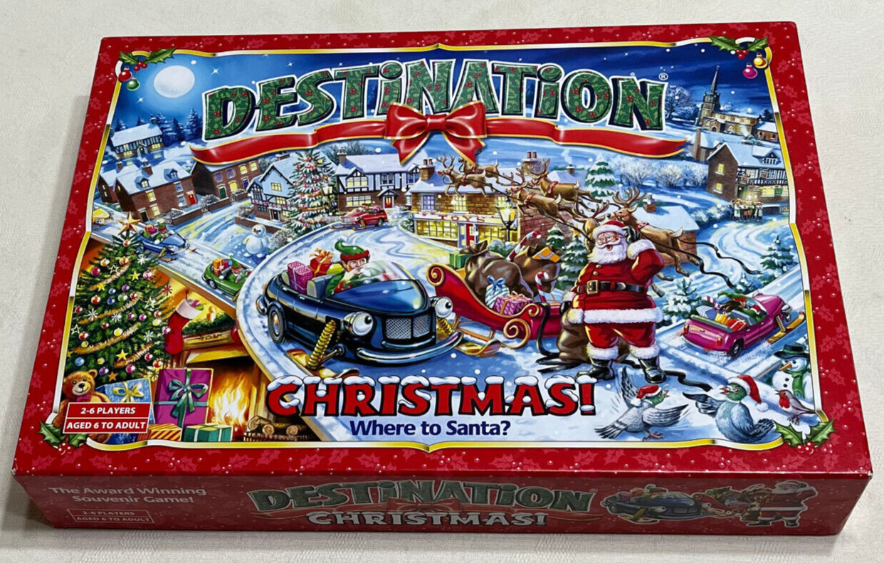 DESTINATION CHRISTMAS : Where to Santa ? - Very Rare Award Winning Game - In Vgc
