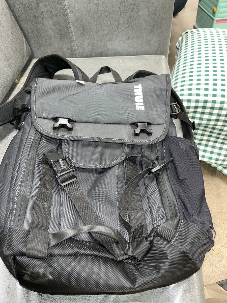 Thule Sweden Backpack Laptop Bag 25L Black Shadow Gray | eBay