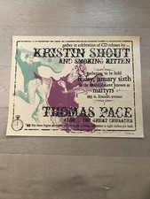 Chicago Martyr’s Mile 44 POSTER Kristin Shout and Smoking Kitten & Thomas Page