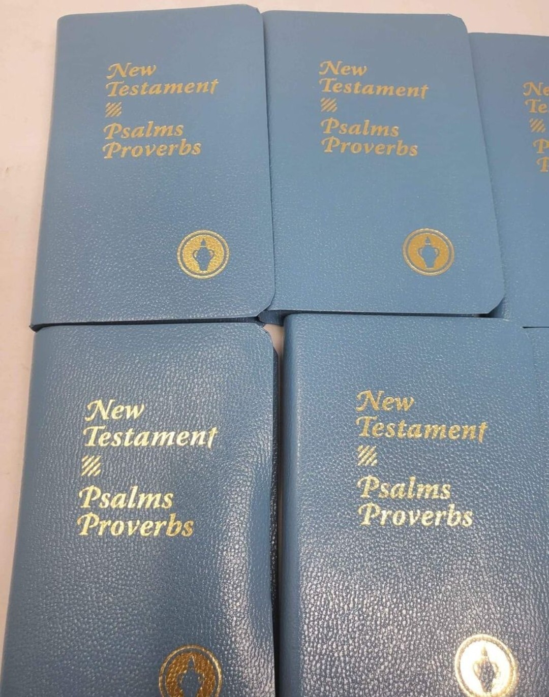 Lot Of 10 Gideons Pocket Bibles New Testament Psalms Proverbs eBay