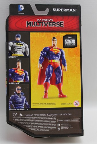 DC Universe Batman The Dark Night Returns Superman Action Figure 30th Aniversry - Picture 2 of 2