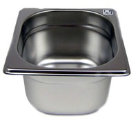 Gn 1/6 GastronormbehäLter Gn-BehäLter Edelstahl 1,6 Liter Tiefe 100Mm Gastronorm