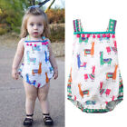 Toddler Baby Girls Clothes Sleeveless Summer Romper Bodysuit Jumpsuit Outfits