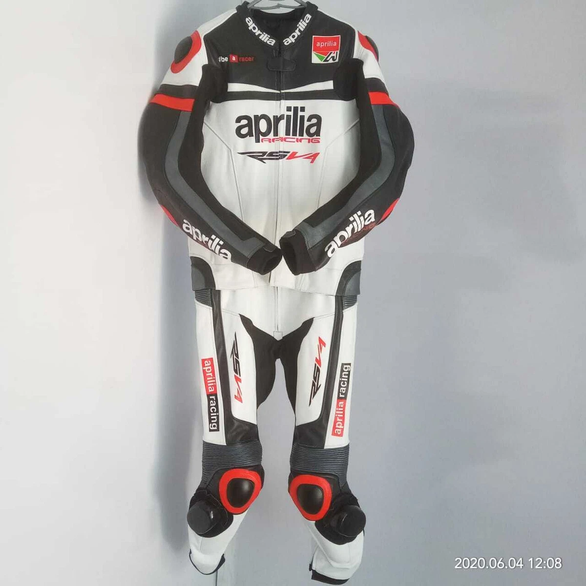 APRILIA MOTORBIKE LEATHER SUIT MOTORCYCLE LEATHER SUIT 1 2PC