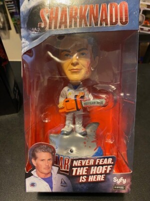 SHARKNADO  The Hoff vs Shark  David Hasselhoff Bobblehead Syfy