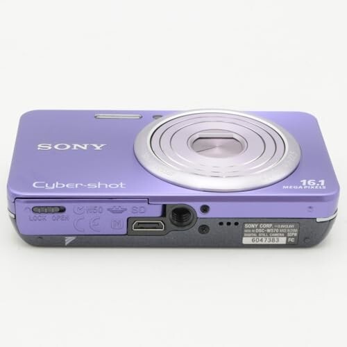 SONY DSC-W570 パープル 16.1メガピクセル SONY Cyber Shot DSC-W570 16.1 MP 5x Optical Zoom Digital