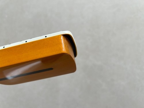 22Fret 24" Jaguar Electric Guitar Neck Yellow Maple Gloss For DIY Fender Replace - Picture 6 of 7