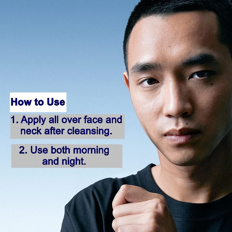 Nivea Men Serum Anti-Age 4D Effect Q10 Caffeine Dark Skin Deep Wrinkles SPF30 - Image 4 of 4