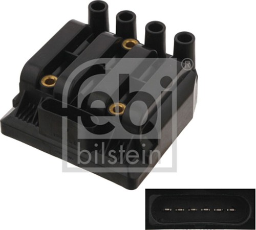 Ignition Coil Fits VW Golf 1998-2006 Beetle 1998-2010 2.0 06A905097 - Picture 2 of 2