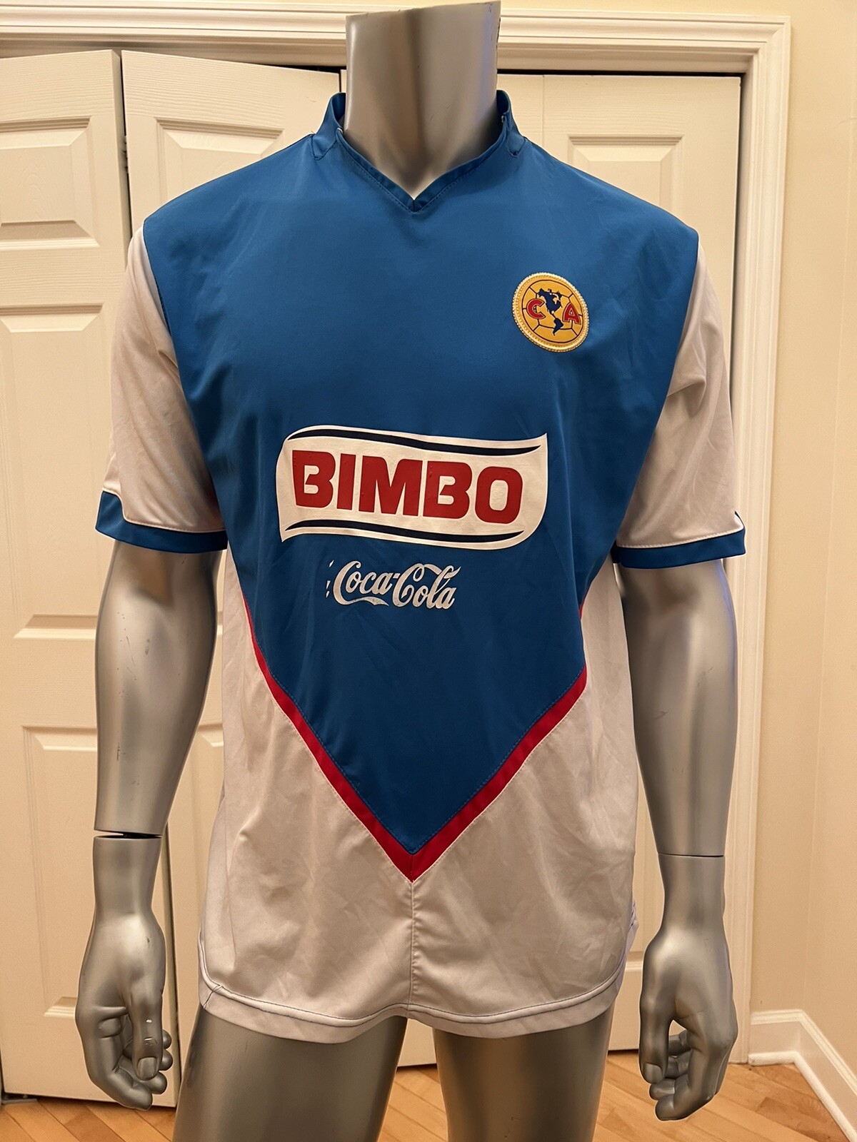 GOOL brand America CA Mexican league Aguilas Club America Soccer Jersey Size L
