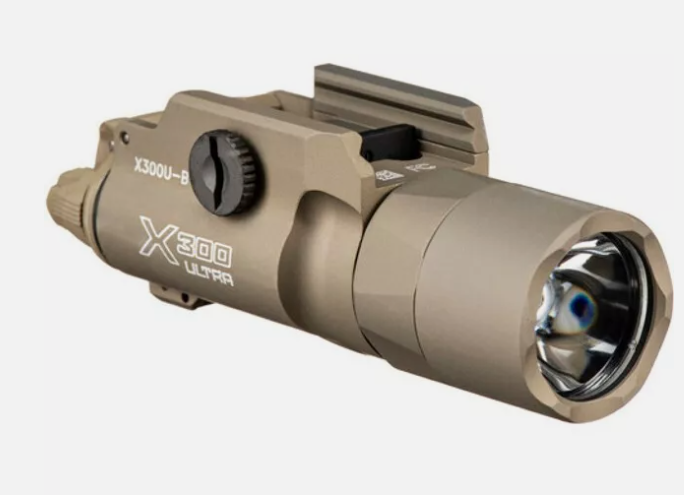 SureFire X300 Turbo B 650 Lumen Handgun Light - Tan (X300T-B SureFire X300 Turbo B 650 Lumen Handgun Light - Tan (X300T-B
