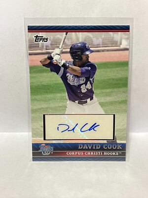 2010 Topps Pro Debut Prospect Autographs #DC David Cook | eBay