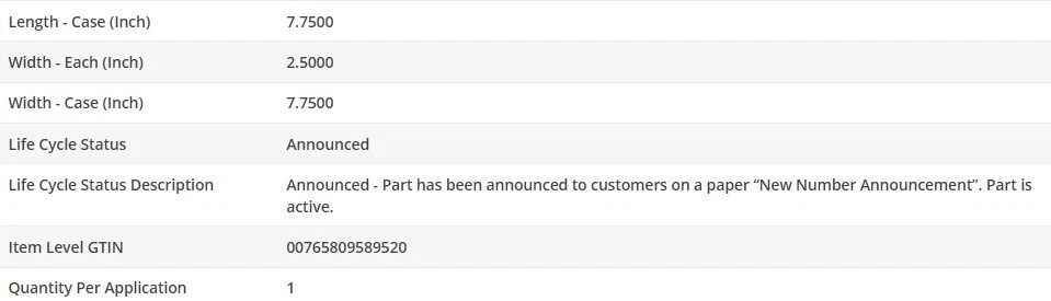 Оригинальный масляный фильтр типа WIX для PONTIAC GRAND LEMANS 1975-1977 L6-4,1 л - Изображение 4 из 4