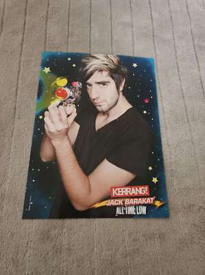 FPOT59 MAGAZINE PICTURE PIN UP/POSTER 11X8'' ALL TIME LOW - JACK BARAKAT