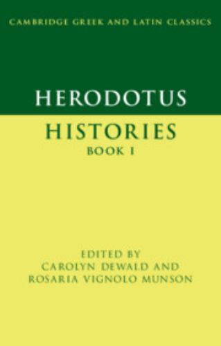 Cambridge Greek and Latin Classics Ser.: Herodotus: Histories Book I by ...