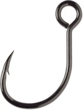 VMC InLine Single Hook 1X Coastal Black - Offshore Saltwater Terminal Tackle