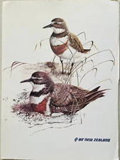 Air New Zealand Airlines Menu - 1990 - AKL-NAN-HNL-LAX - First Class